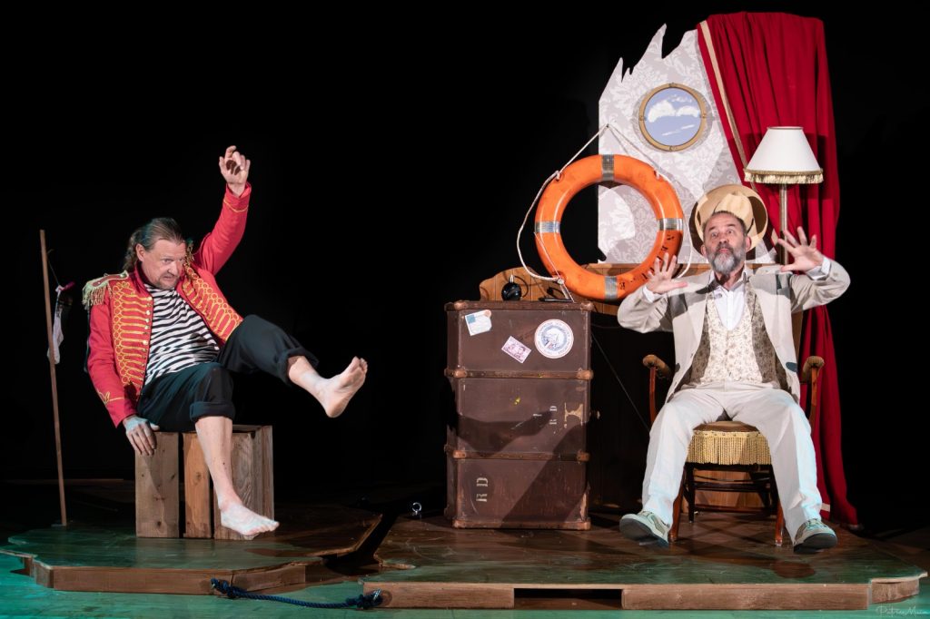 DESSOUS DE SCENE BATAILLE NAVALE JEAN MICHEL RIBES SPECTACLE TOUT PUBLIC